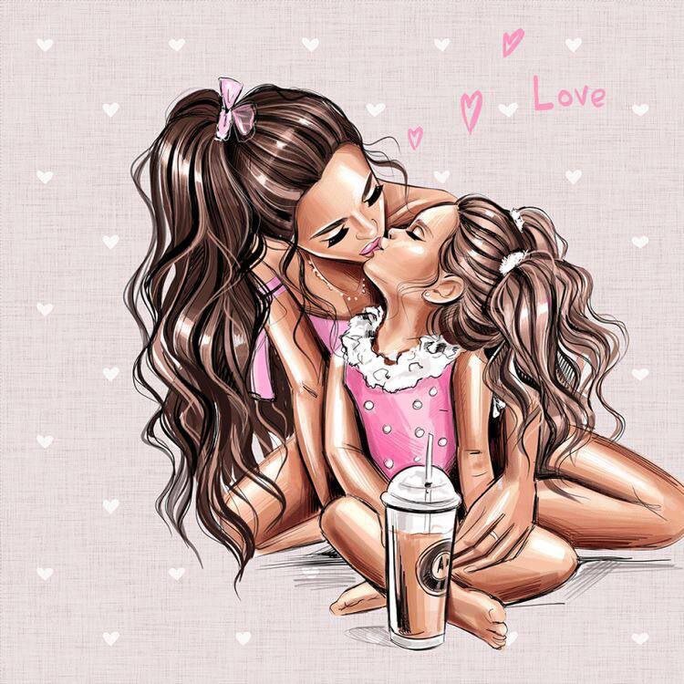 #Мама #дочка #воспитание ребёнка 