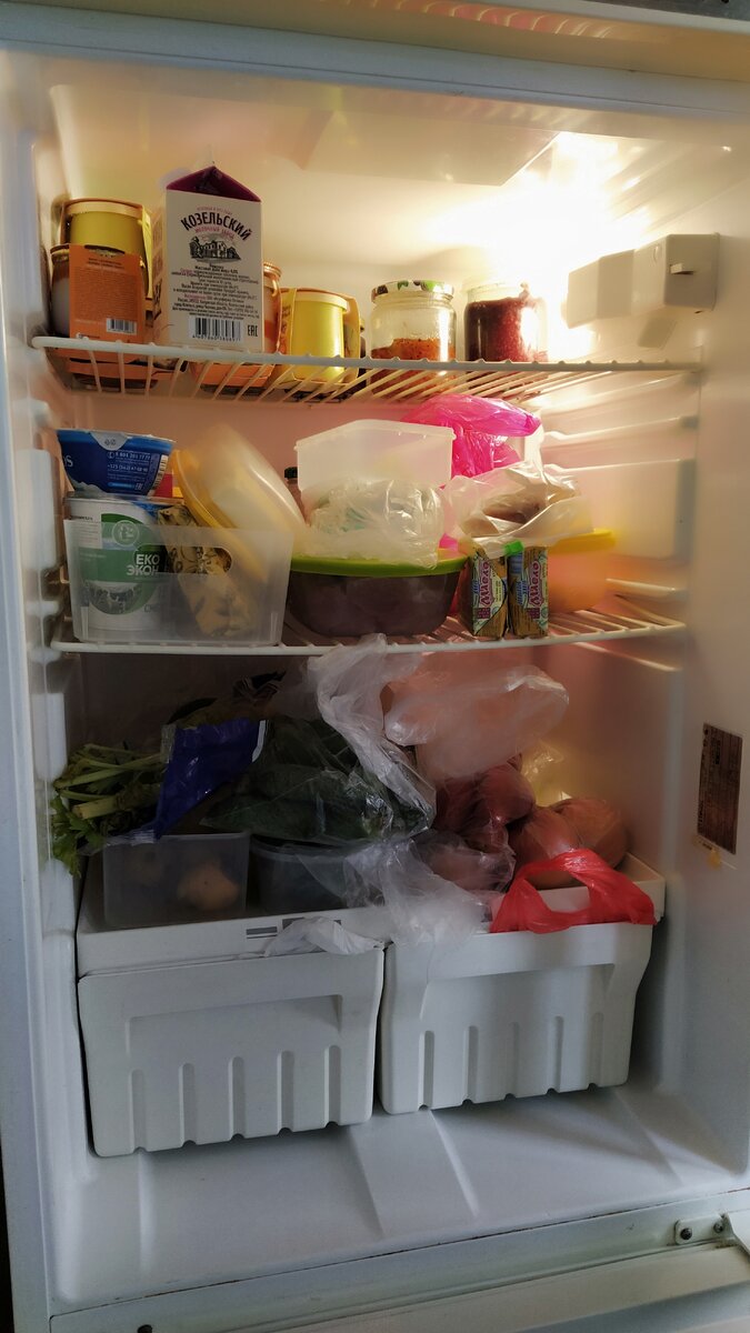 Берем реальный холодильник