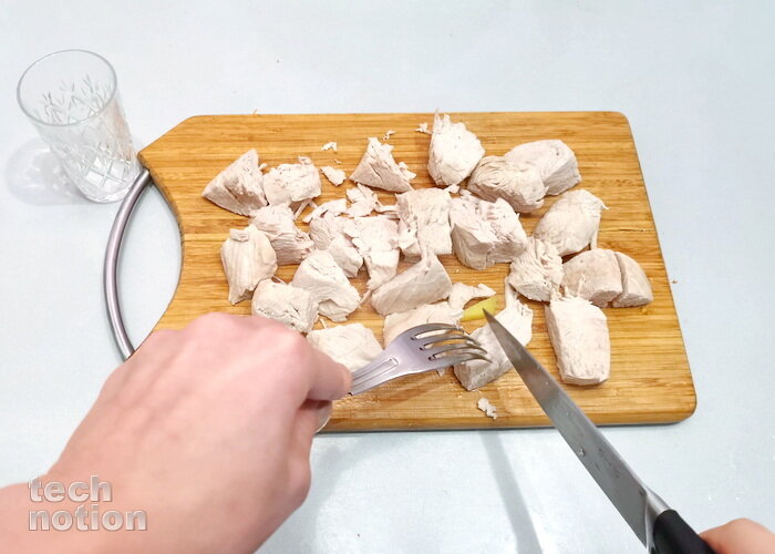 Мясо получилось очень вкусным / Изображение: дзен-канал technotion