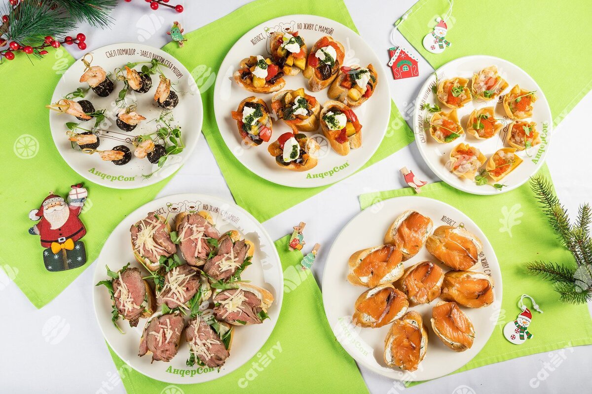 Сет «Belissimo Christmas» от «АндерСон Кейтеринг» за 8 090 ₽