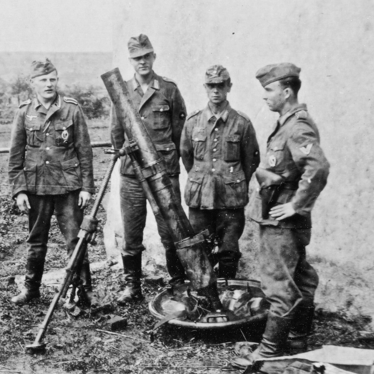 Советский 120-мм миномет в немецком исполнении