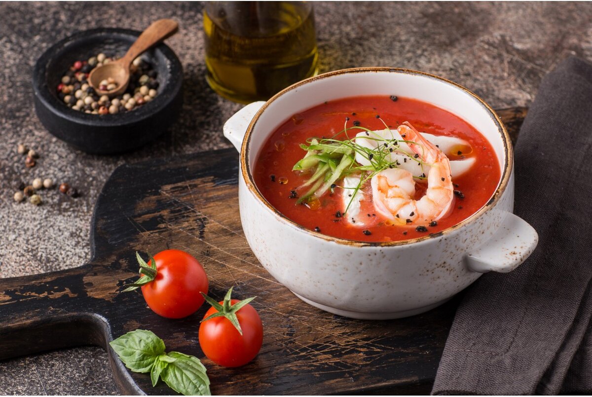 Вкуснейший Итальянский Томатный Суп с Морепродуктами | Maestro de cocina  Кулинария. | Дзен
