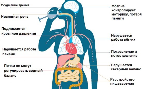 вред алкоголя 