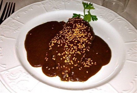 Соус из черной фасоли и кунжута 