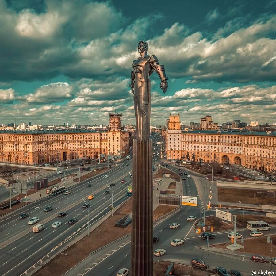 Площадь гагарина в москве фото