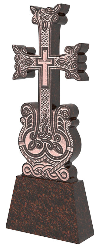 Армянский памятник из гранита крест Хачкар гранит Дымовский