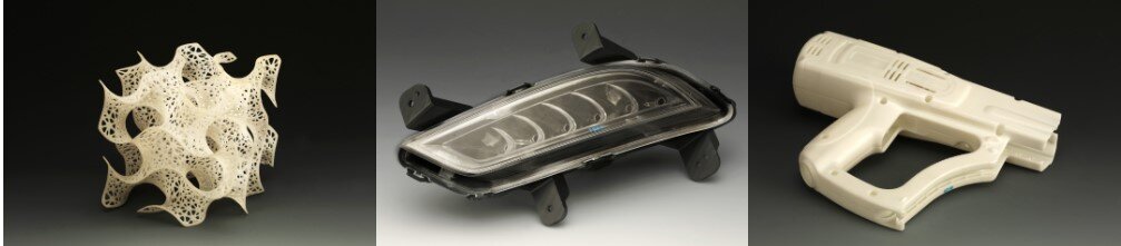 Изделия, напечатанные на 3D-принтерах UnionTech