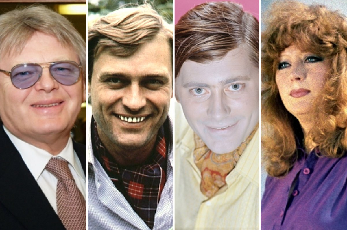    Юрий Антонов, Борис Щербаков, Валентин Смирнитский, Алла Пугачева.
