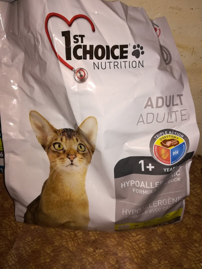 1st choice best sale hypoallergenic cat food
