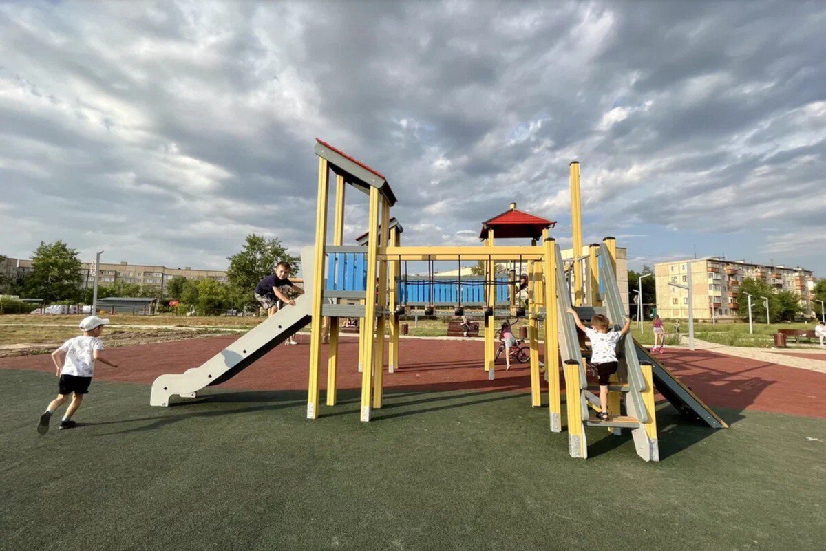  📷    В Оренбуржье завершено благоустройство трех объектов по нацпроекту Андрей Севостьянов