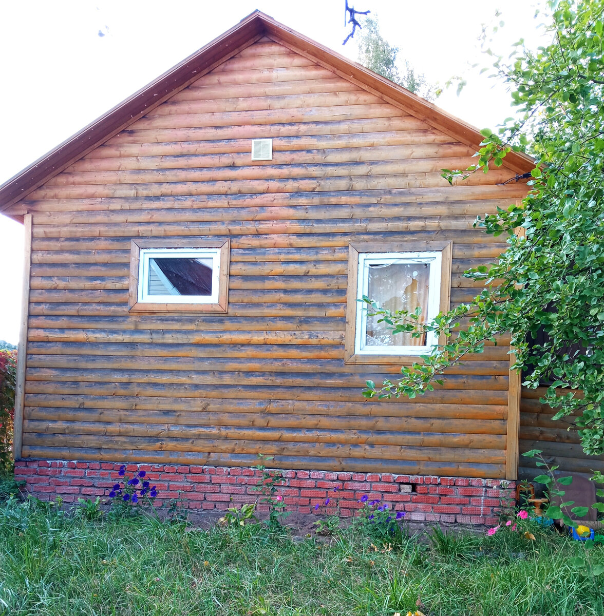 Наш садовый дом. Фото мусора в пылу эмоций не сделала 