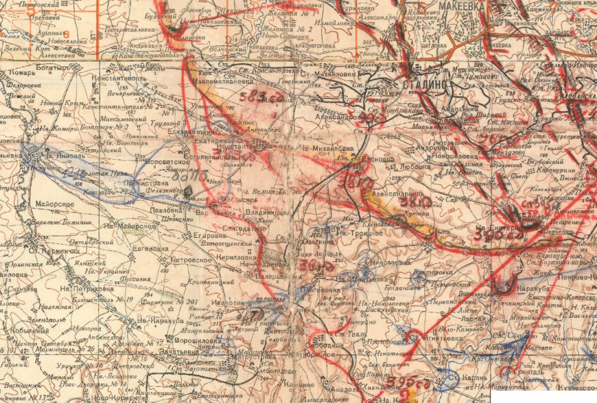 Военная карта 1941 1945