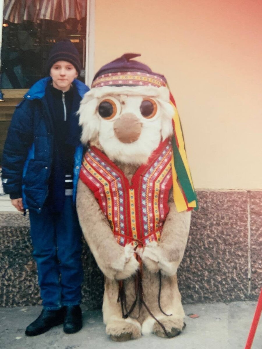На фотографии еще совсем молодой Матвей Северянин в Финляндии.