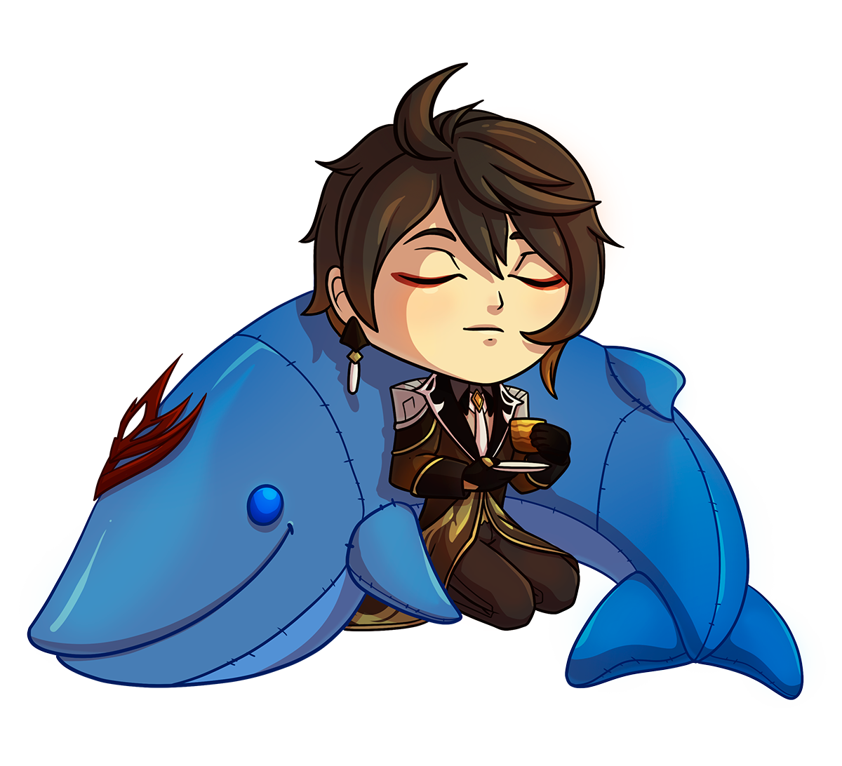 Фанарт по игре Genshin Impact