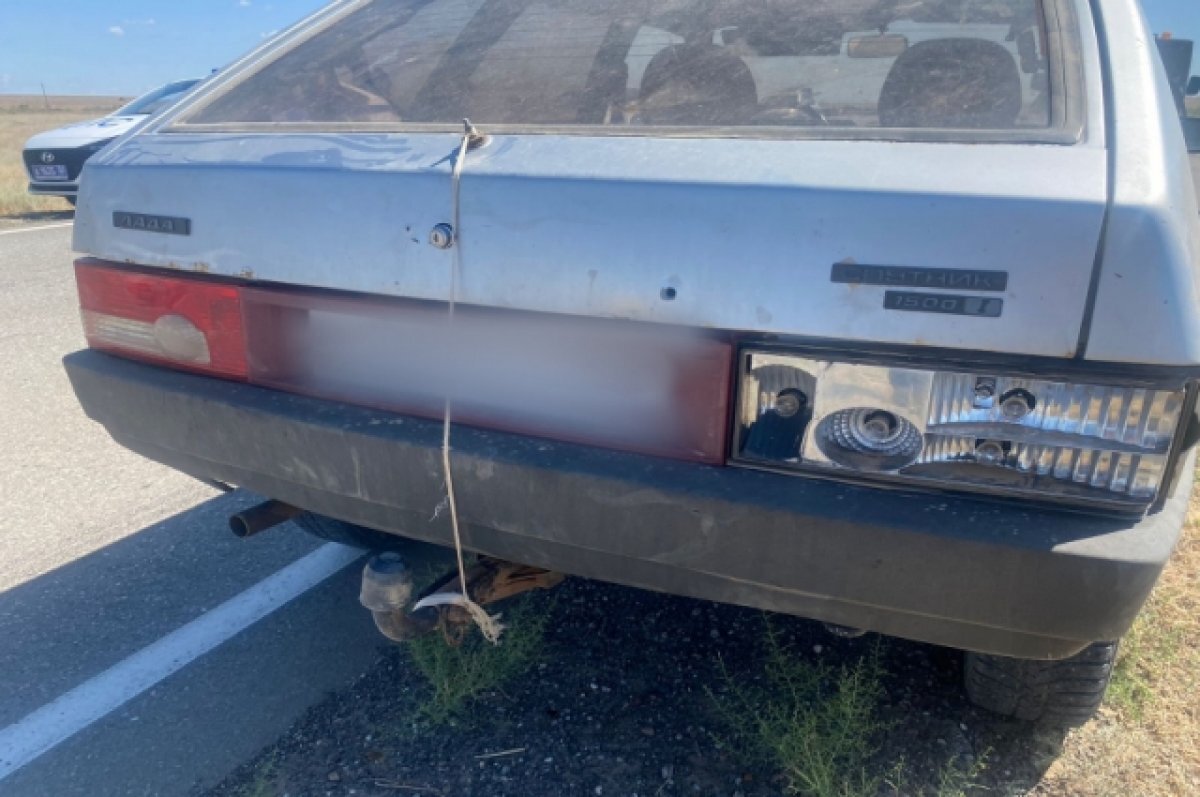    В Астрахани полицейские применили оружие, чтобы остановить автонарушителя