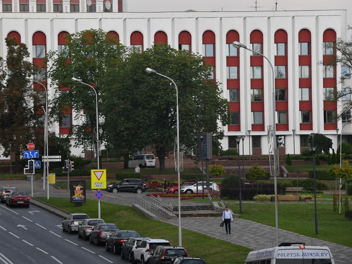    Здание МИД Белоруссии на улице Кирова в Минске© Sputnik / Виктор Толочко
