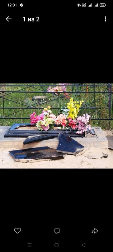     В Клинцах нелюди разгромили могилы на Вьюнковском кладбище avchernov