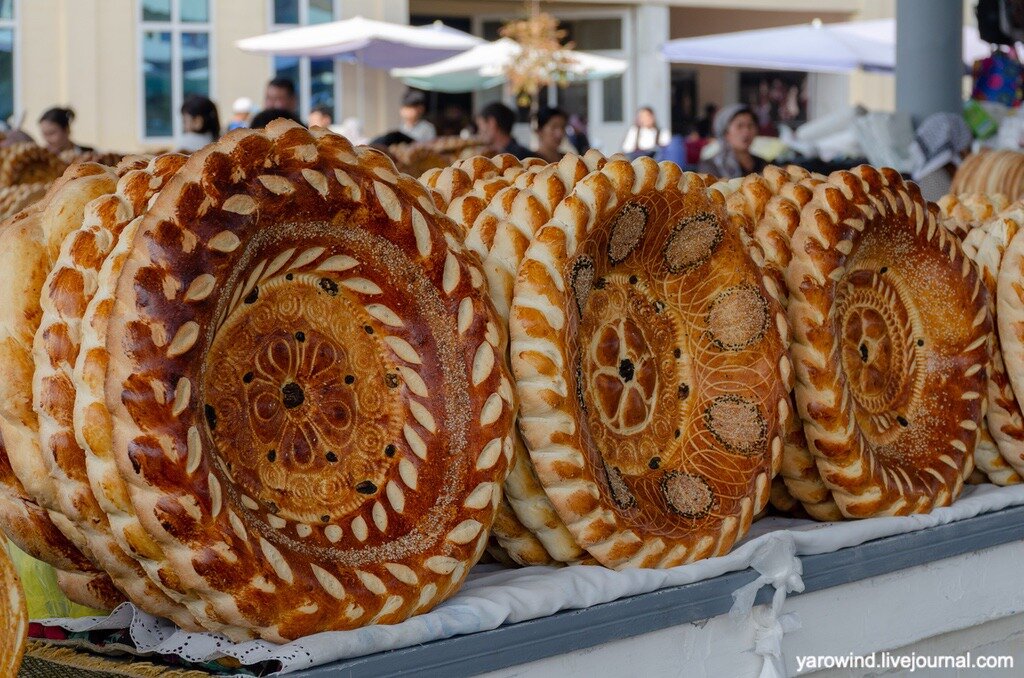 Лепешки, Ферганский рынок
