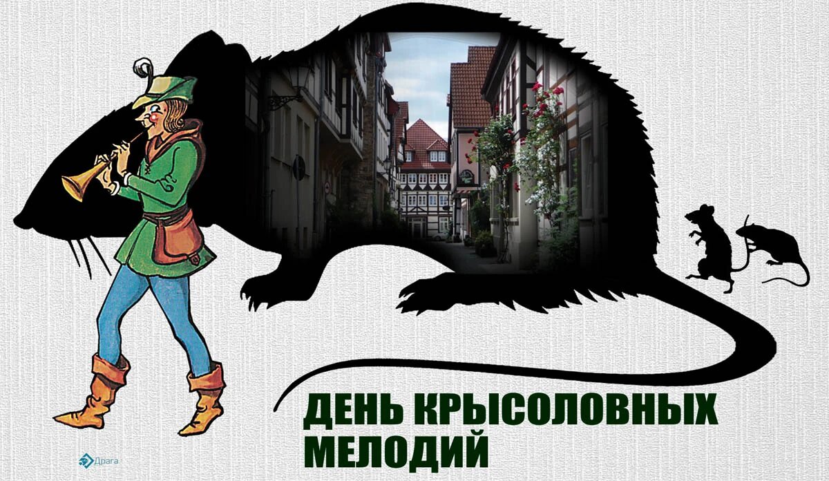 День крысоловных мелодий. Иллюстрация: «Весь Искитим»
