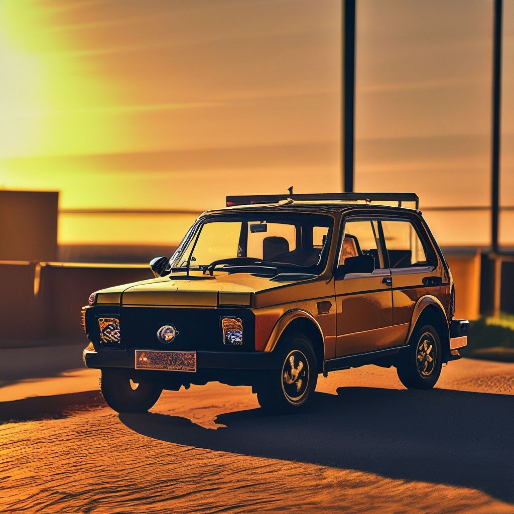 Lada Niva 4x4 off Road Dirt