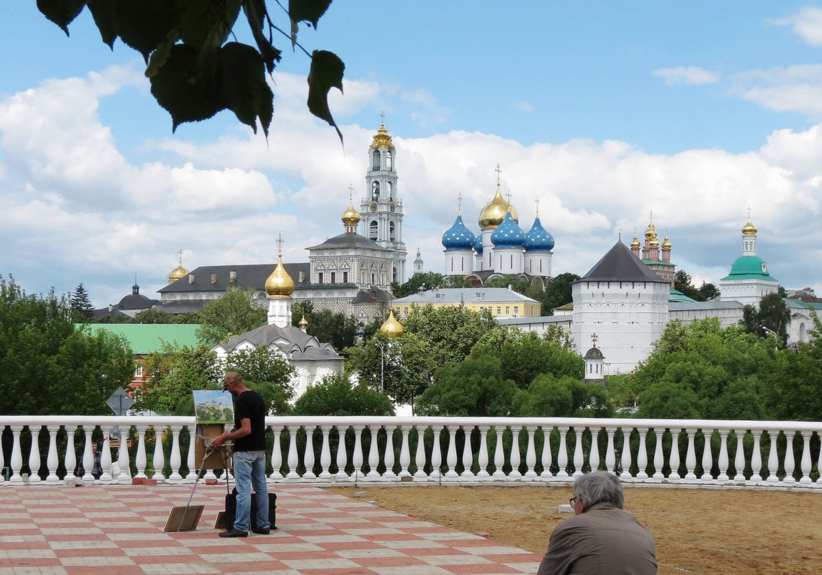 Сергиев Посад прогулка по улицам города