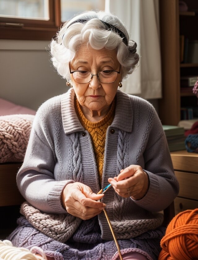 Бабушка вяжет: описание и схемы вязания спицами | ВКонтакте