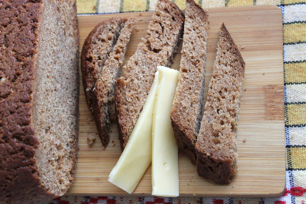 Хлеб без дрожжей в мультиварке пошаговый рецепт с фото