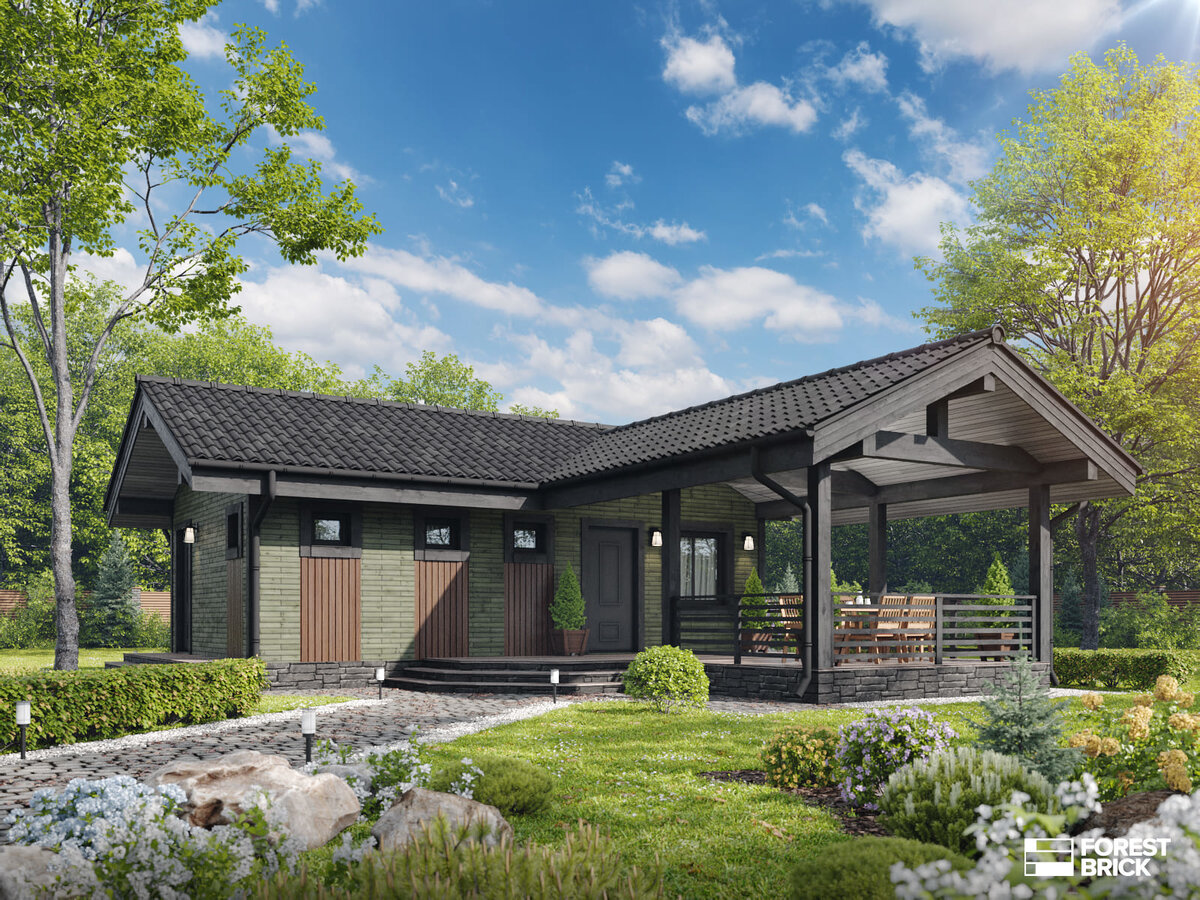 Проект бани ЯНТАРЬ 77