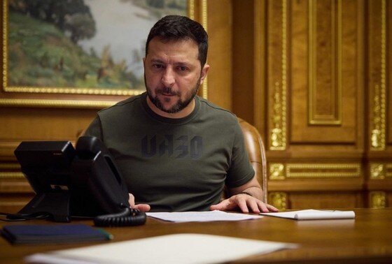    Президент Украины Владимир Зеленский