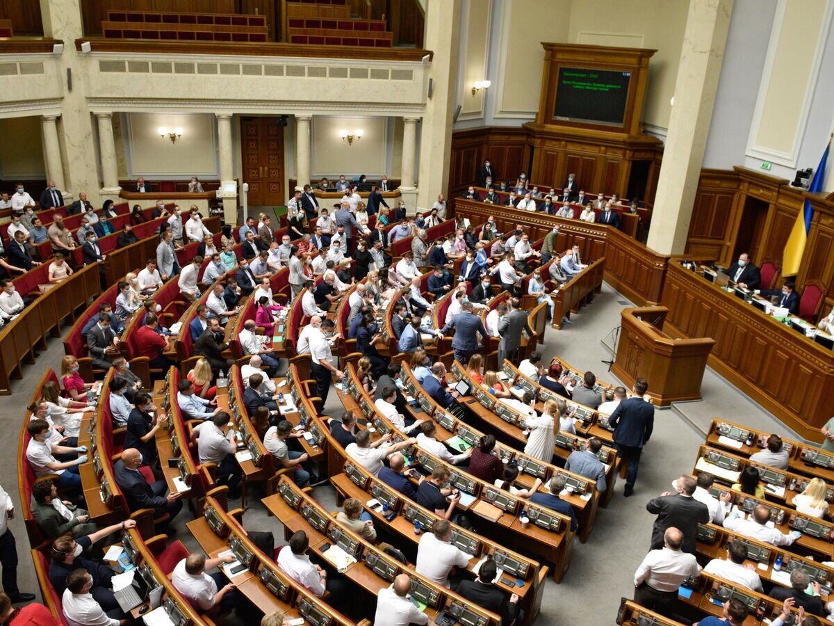    Заседание Верховной рады Украины© РИА Новости / Стрингер