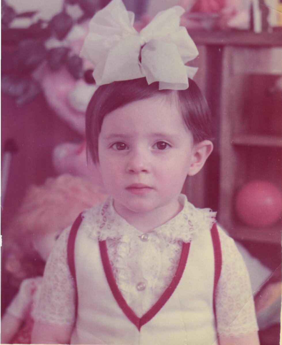 Ксения Геннадьевна Букренева в детстве