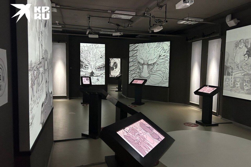    Экспозиция расположилась в 14 залах. Фото: Елизавета Хрущева.