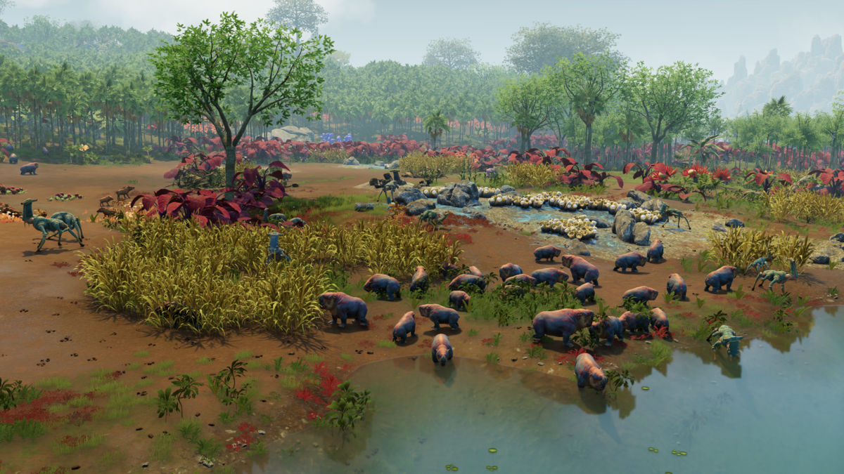 Новые животные у реки