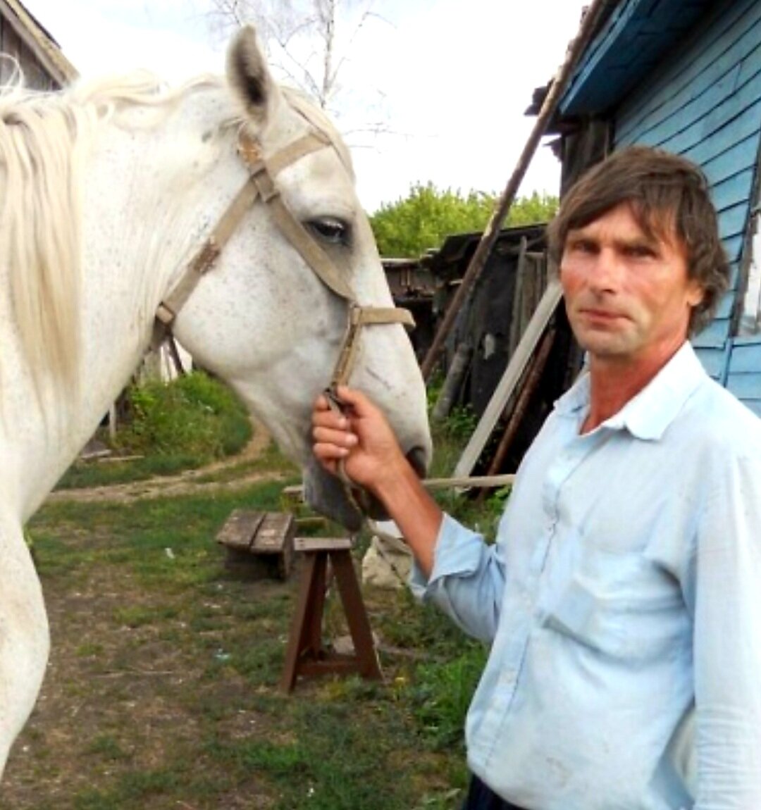 Отец с нашим Васьком, очень давно