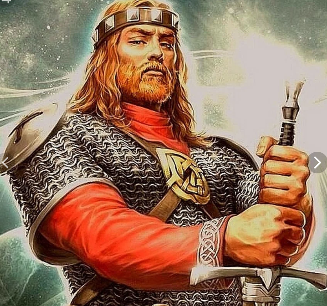Воин Рус с мечем. Источник: Яндекс-картинки.