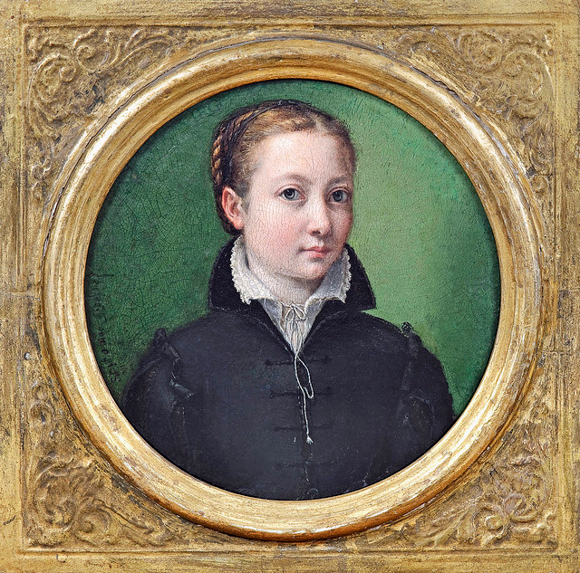 Софонисба Ангиссола, автопортрет, 1558