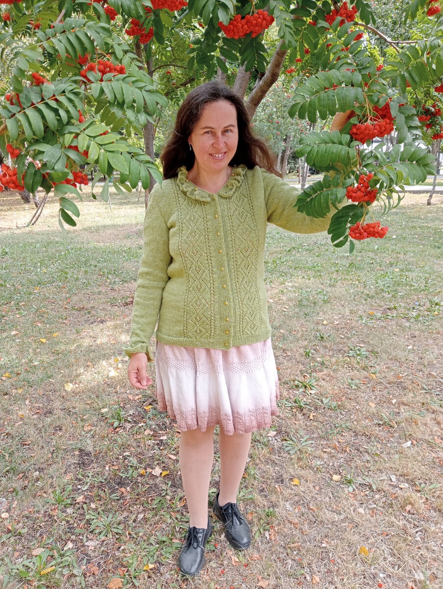 Французская бабушкина кофта, фото авторов