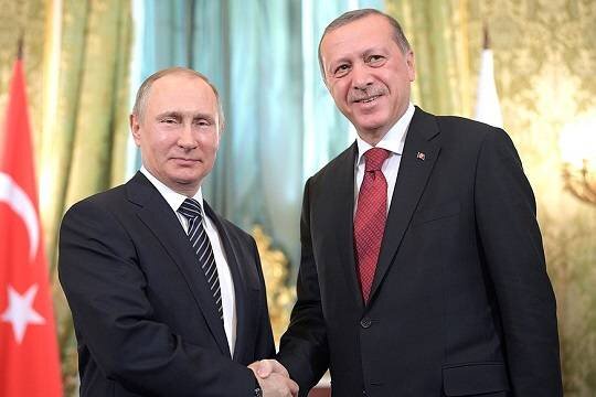    Названа дата переговоров Путина и Эрдогана в Сочи