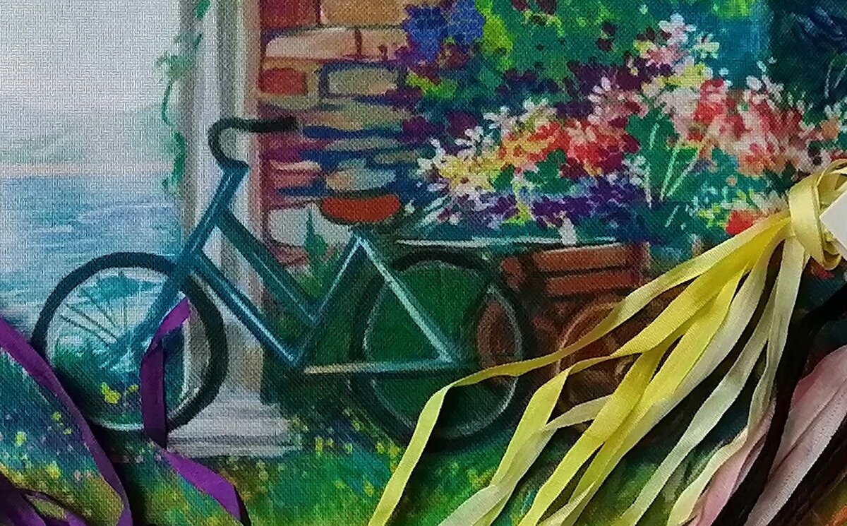 Велосипед без вышивки