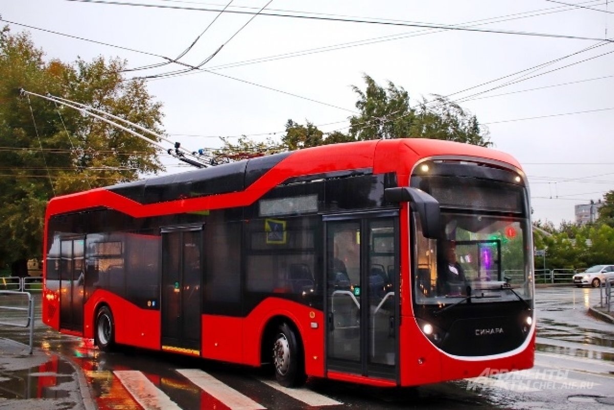    Новые троллейбусы вышли на маршрут № 19 в Челябинске