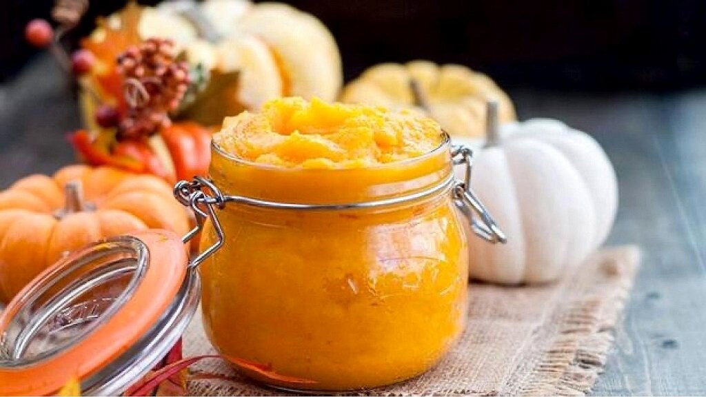 Кухонька. "Тыква на зиму": хранение, консервация. Самый универсальный вариант для консервирования тыквы - в виде пюре! Его можно есть, как джем, или на его основе готовить другие блюда и десерты. 