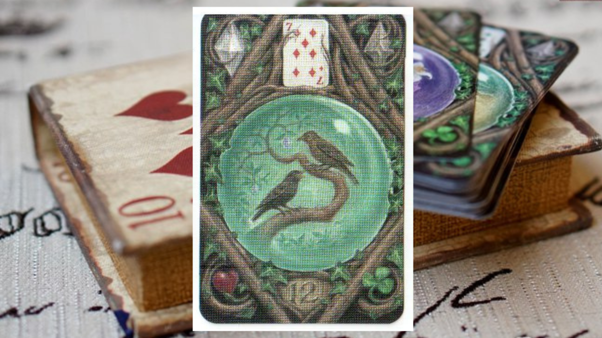Колода «The Enchanted Lenormand Oracle» Caitlin Matthews, Virginia Lee. Вы можете заказать гороскоп или личный расклад по электронной почте – angelica.keiner@yandex.ru. Услуга платная.