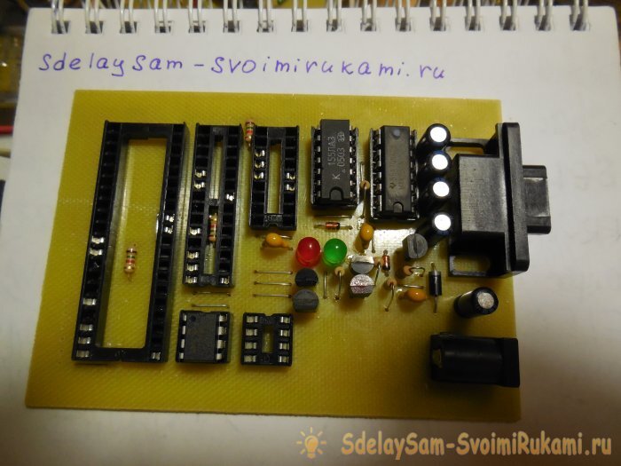 Универсальный программатор PIC и AVR для COM-порта