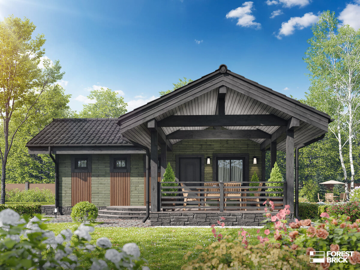 Проект бани ЯНТАРЬ 77