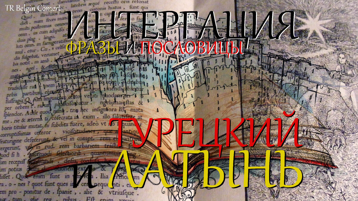 Интергация. Латынь - Турецкий. Где истоки ПОСЛОВИЦ? | TR Belgin Cömert |  Дзен