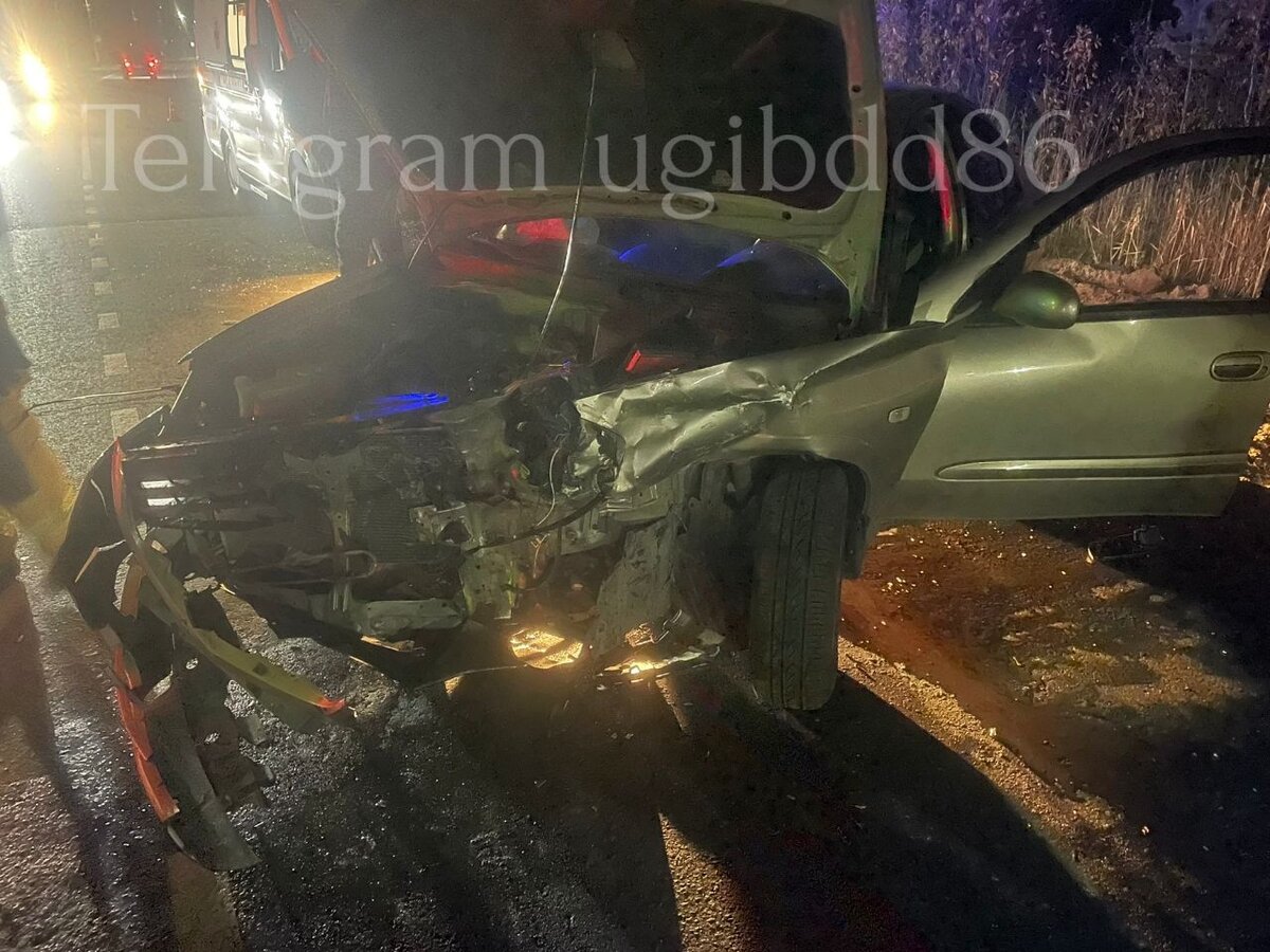    В ДТП в Лянторе пострадали двое водителей