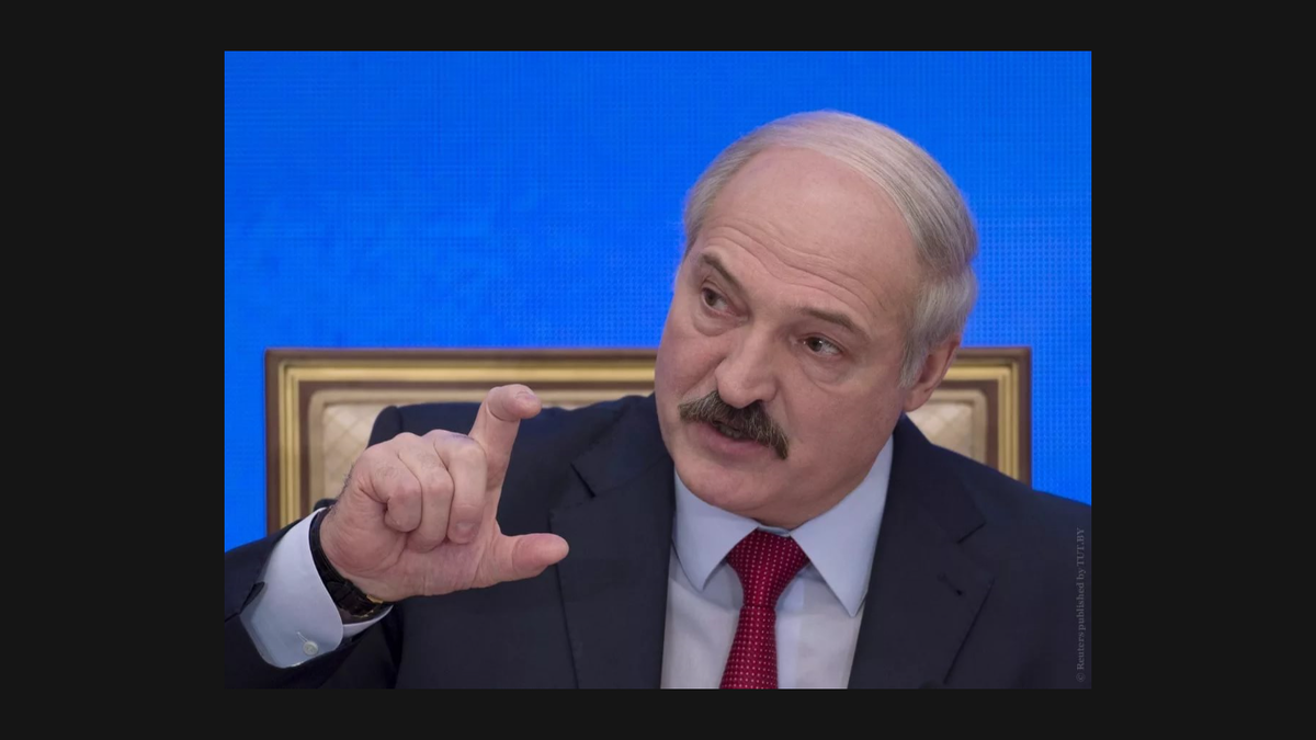 Нужно накатить. Лукашенко.