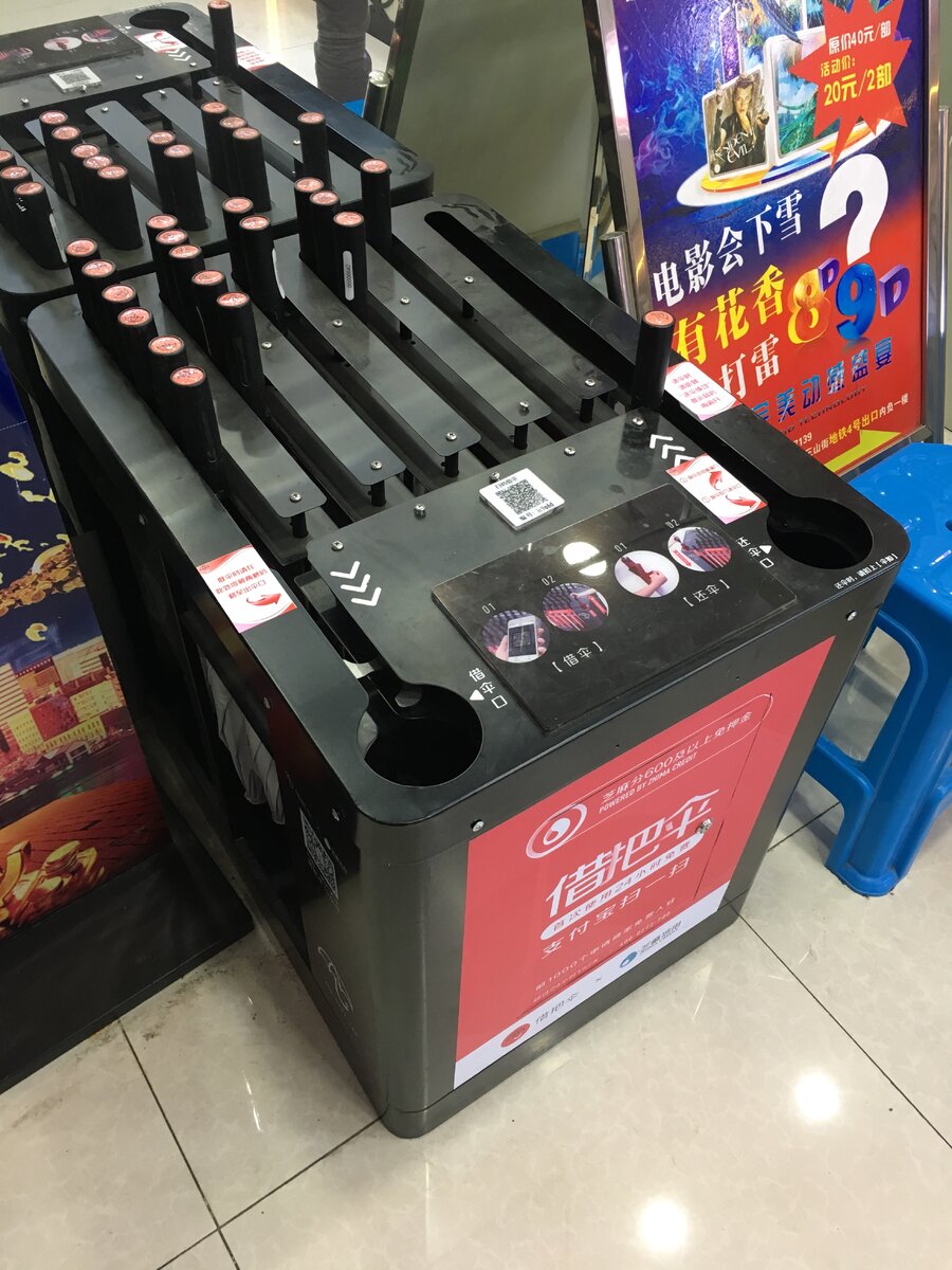 Аренда зонтиков