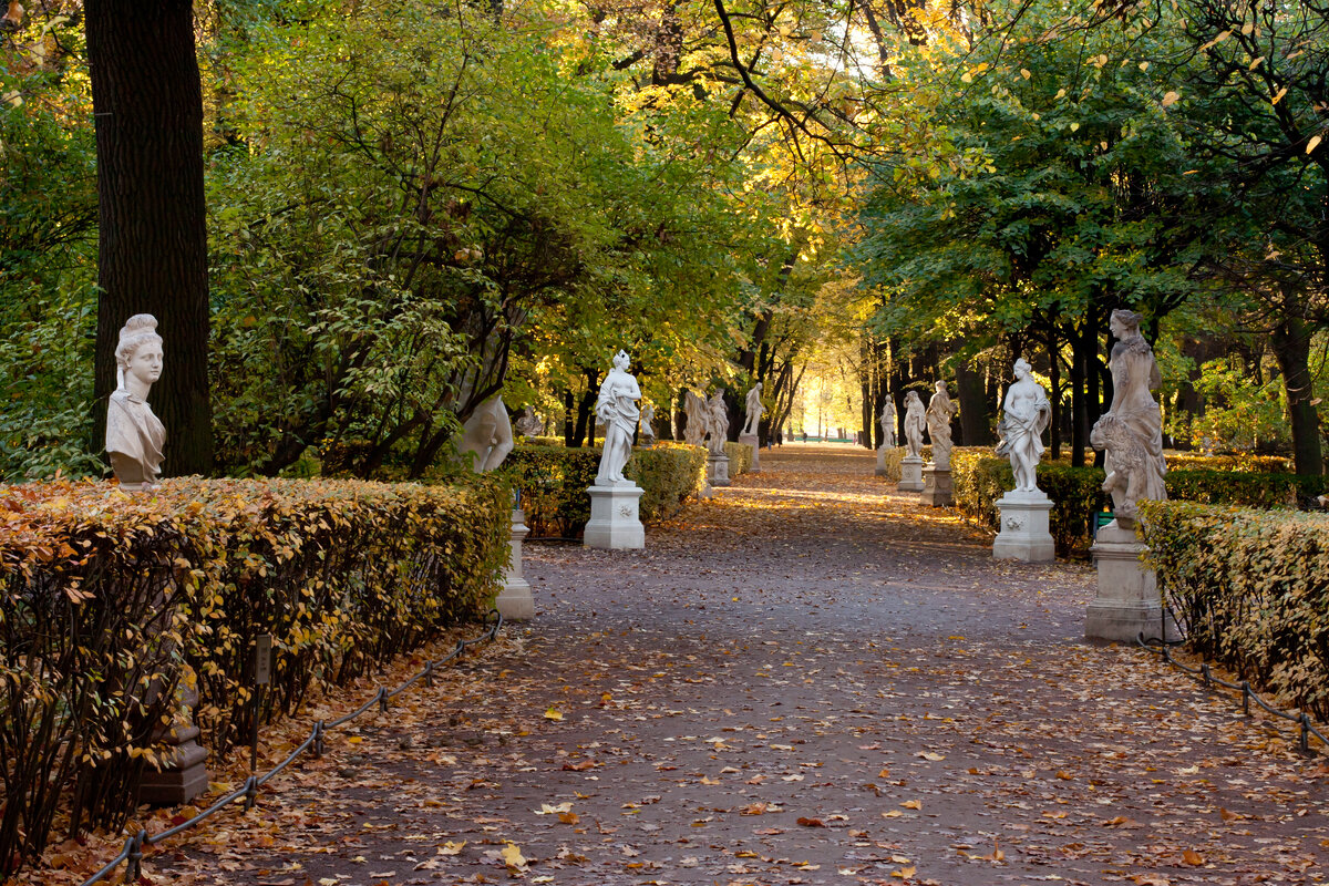 парки в спб для