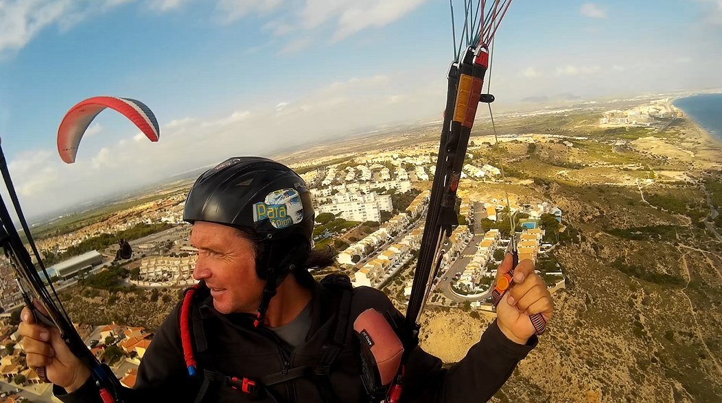 Полёты в Санта Пола.